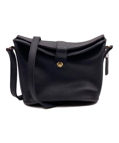 COACH（コーチ）COACH (コーチ) ドイツホックショルダーバッグ ブラックの古着・服飾アイテム