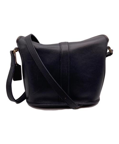 COACH（コーチ）COACH (コーチ) ドイツホックショルダーバッグ ブラックの古着・服飾アイテム
