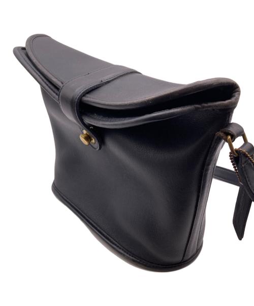 COACH（コーチ）COACH (コーチ) ドイツホックショルダーバッグ ブラックの古着・服飾アイテム