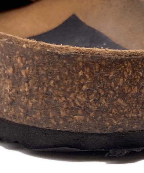 TAJI SHOES（タジ シューズ）TAJI SHOES (タジ シューズ) メタルスタッズ バックルサンダル ブラック サイズ:46の古着・服飾アイテム