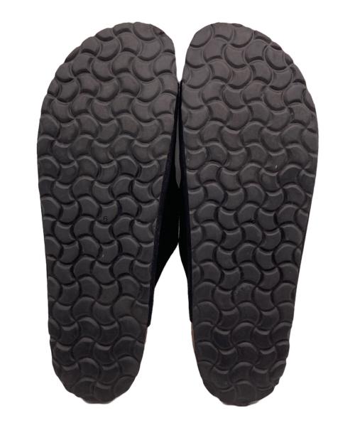 TAJI SHOES（タジ シューズ）TAJI SHOES (タジ シューズ) メタルスタッズ バックルサンダル ブラック サイズ:46の古着・服飾アイテム