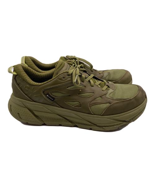 HOKAONEONE（ホカオネオネ）HOKAONEONE (ホカオネオネ) クリフトン L ゴアテックス グリーン サイズ:３０の古着・服飾アイテム