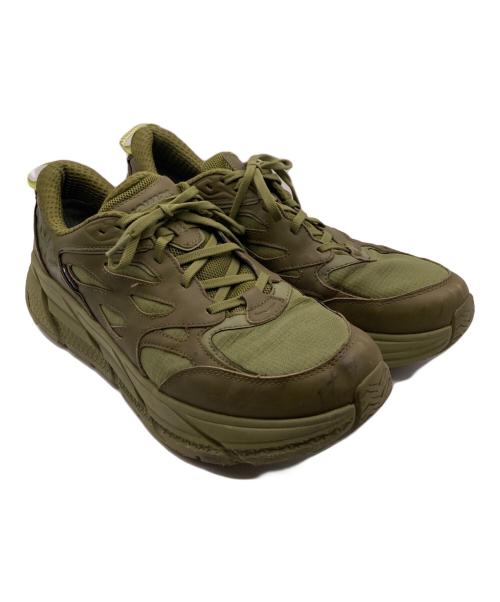 HOKAONEONE（ホカオネオネ）HOKAONEONE (ホカオネオネ) クリフトン L ゴアテックス グリーン サイズ:３０の古着・服飾アイテム