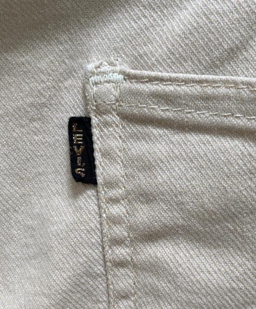 LEVI'S（リーバイス）LEVI'S (リーバイス) 60-70S カツラギパンツ ホワイト サイズ:実寸ウエスト約74㎝、股下約74㎝）の古着・服飾アイテム