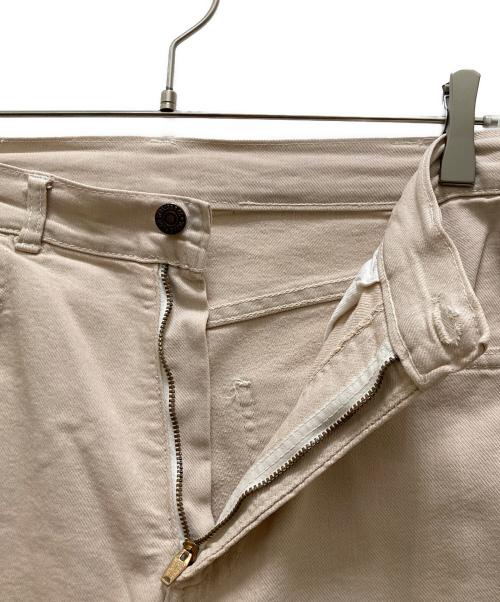 LEVI'S（リーバイス）LEVI'S (リーバイス) 60-70S カツラギパンツ ホワイト サイズ:実寸ウエスト約74㎝、股下約74㎝）の古着・服飾アイテム