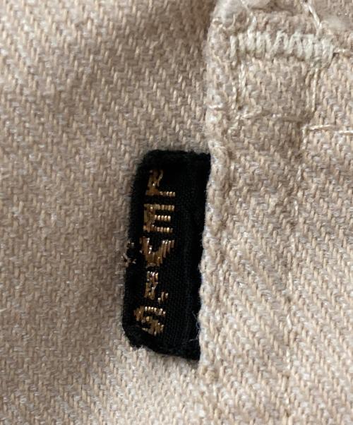 LEVI'S（リーバイス）LEVI'S (リーバイス) 60-70S カツラギパンツ ホワイト サイズ:実寸ウエスト約74㎝、股下約74㎝）の古着・服飾アイテム