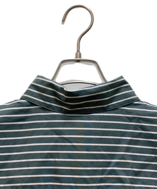 LACOSTE（ラコステ）LACOSTE (ラコステ) マルチストライプシャツドレス グリーン サイズ:３４の古着・服飾アイテム