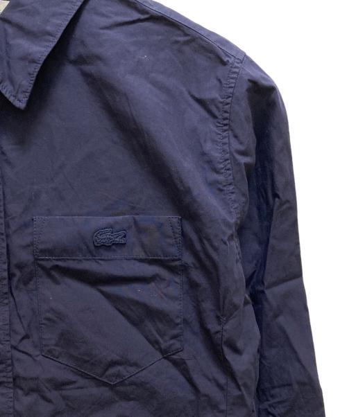 LACOSTE（ラコステ）LACOSTE (ラコステ) リボンディテールシャツ ブルー サイズ:３４の古着・服飾アイテム