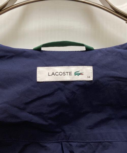 LACOSTE（ラコステ）LACOSTE (ラコステ) リボンディテールシャツ ブルー サイズ:３４の古着・服飾アイテム