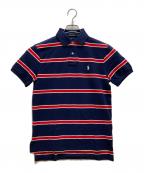 POLO RALPH LAURENポロ・ラルフローレン）の古着「ボーダーポロシャツ」｜ネイビー