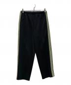 MONKEY TIMEモンキータイム）の古着「JERSEY SIDE LACE TRACK PANT」｜ブラック
