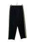 MONKEY TIME（モンキータイム）の古着「JERSEY SIDE LACE TRACK PANT」｜ブラック