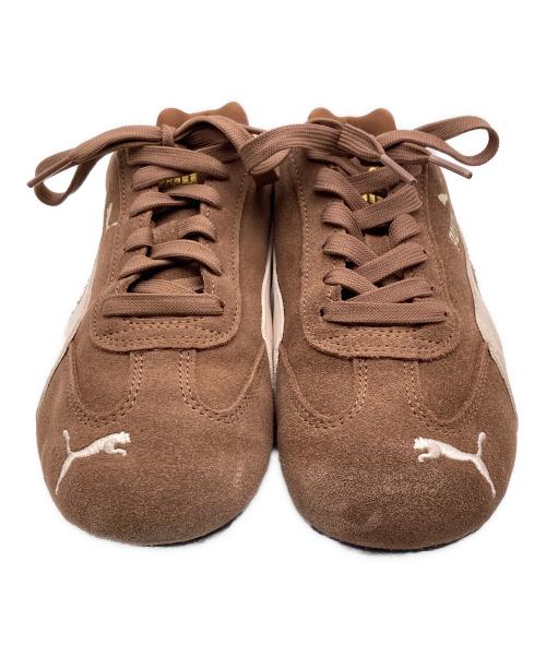 PUMA（プーマ）PUMA (プーマ) スピードキャット OG スニーカー ブラウン サイズ:23.5の古着・服飾アイテム