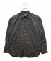 Time is on（タイムイズオン）の古着「DOUBLE STRIPE regular shirt」｜ブラック