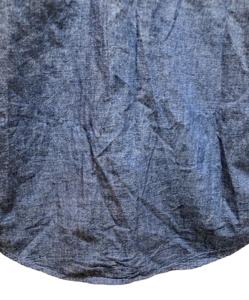 Time is on（タイムイズオン）Time is on (タイムイズオン) CLASSIC SELVEDGE CHAMBRAY SHIRT インディゴ サイズ:０の古着・服飾アイテム