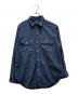 Time is on（タイムイズオン）の古着「CLASSIC SELVEDGE CHAMBRAY SHIRT」｜インディゴ