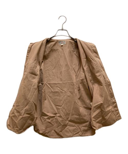 BUZZ RICKSON'S（バズリクソンズ）Buzz Rickson's (バズリクソンズ) ヘリンボーンワークシャツ ベージュ サイズ:14-141/2の古着・服飾アイテム