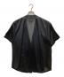 Needles (ニードルズ) BEAMS (ビームス) 別注メッシュベースボールシャツ ブラック×グレー サイズ:L 未使用品：28000円