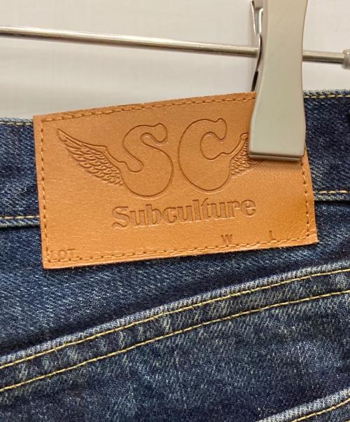 Subculture（サブカルチャー）Subculture (サブカルチャー) S01XX デニムパンツ インディゴ サイズ: W32の古着・服飾アイテム
