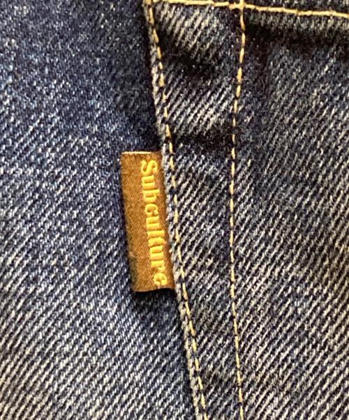 Subculture（サブカルチャー）Subculture (サブカルチャー) S01XX デニムパンツ インディゴ サイズ: W32の古着・服飾アイテム