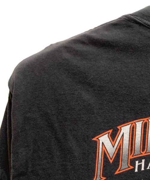 HARLEY-DAVIDSON（ハーレーダビッドソン）HARLEY-DAVIDSON (ハーレーダビッドソン) 00's プリントカットソー ブラック サイズ:Ｍの古着・服飾アイテム