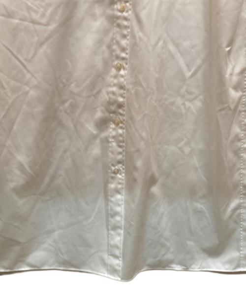 Aquascutum（アクアスキュータム）Aquascutum (アクアスキュータム) ダンガリー 刺繍シャツドレス ホワイト サイズ:８の古着・服飾アイテム