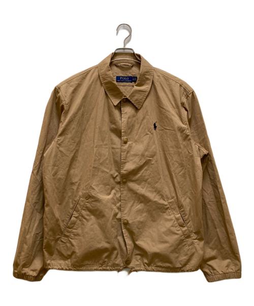 POLO RALPH LAUREN（ポロ・ラルフローレン）POLO RALPH LAUREN (ポロ・ラルフローレン) コーチジャケット ベージュ サイズ:ＸＬの古着・服飾アイテム