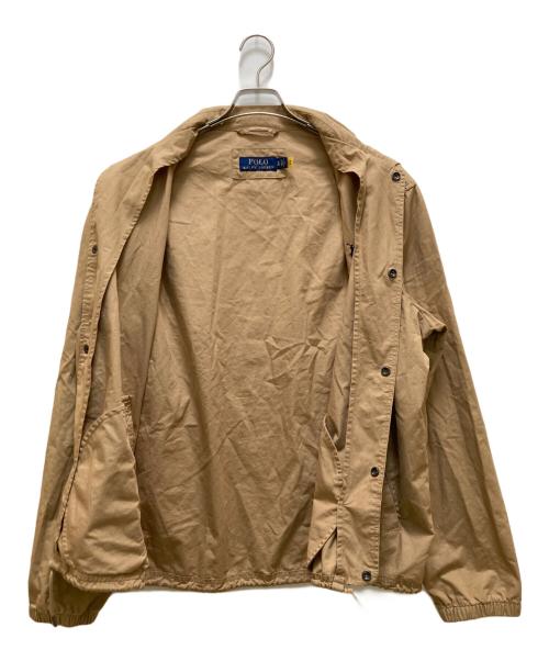 POLO RALPH LAUREN（ポロ・ラルフローレン）POLO RALPH LAUREN (ポロ・ラルフローレン) コーチジャケット ベージュ サイズ:ＸＬの古着・服飾アイテム