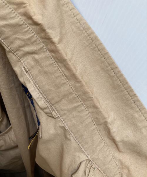 POLO RALPH LAUREN（ポロ・ラルフローレン）POLO RALPH LAUREN (ポロ・ラルフローレン) コーチジャケット ベージュ サイズ:ＸＬの古着・服飾アイテム