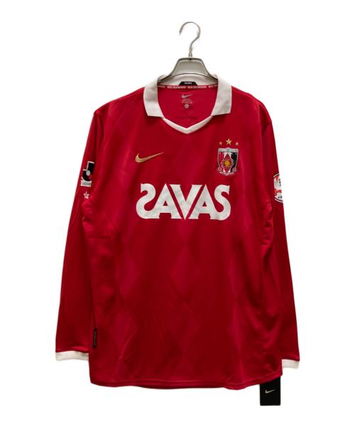NIKE（ナイキ）NIKE (ナイキ) 浦和レッズ 2010 ユニフォーム ホーム 長袖 レッド サイズ:ｘｌ 未使用品の古着・服飾アイテム