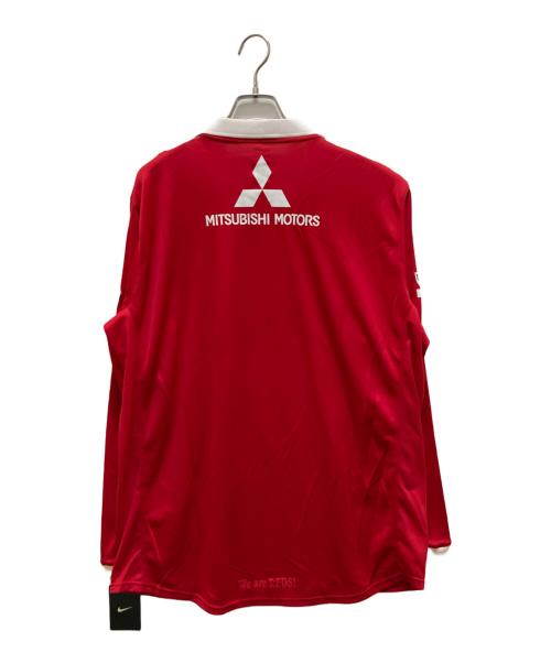 NIKE（ナイキ）NIKE (ナイキ) 浦和レッズ 2010 ユニフォーム ホーム 長袖 レッド サイズ:ｘｌ 未使用品の古着・服飾アイテム