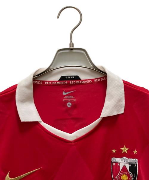 NIKE（ナイキ）NIKE (ナイキ) 浦和レッズ 2010 ユニフォーム ホーム 長袖 レッド サイズ:ｘｌ 未使用品の古着・服飾アイテム