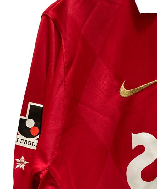 NIKE（ナイキ）NIKE (ナイキ) 浦和レッズ 2010 ユニフォーム ホーム 長袖 レッド サイズ:ｘｌ 未使用品の古着・服飾アイテム