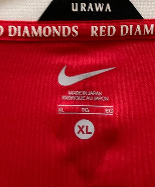 NIKE（ナイキ）NIKE (ナイキ) 浦和レッズ 2010 ユニフォーム ホーム 長袖 レッド サイズ:ｘｌ 未使用品の古着・服飾アイテム
