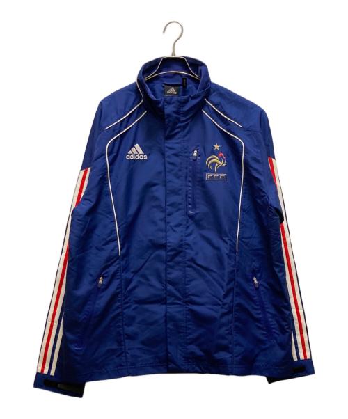 adidas（アディダス）adidas (アディダス) W杯2010 フランス代表 アンセムジャケット ネイビー サイズ: XO 未使用品の古着・服飾アイテム