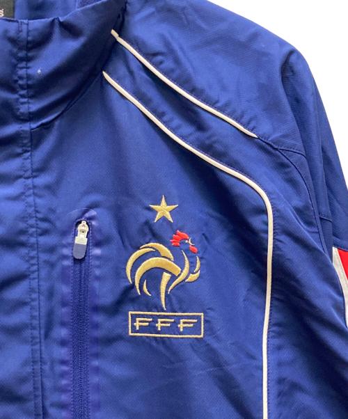adidas（アディダス）adidas (アディダス) W杯2010 フランス代表 アンセムジャケット ネイビー サイズ: XO 未使用品の古着・服飾アイテム