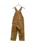 CarHartt (カーハート) ダックオーバーオール ベージュ サイズ:38×30：12000円
