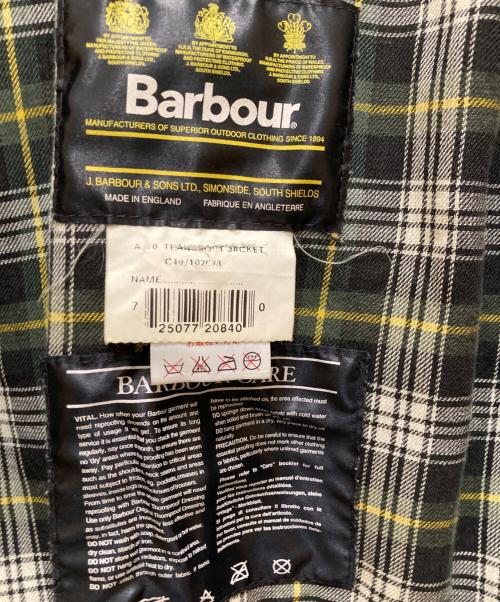 Barbour（バブアー）Barbour (バブアー) TRANSPORT WAX JACKET グリーン サイズ:C40/102CMの古着・服飾アイテム