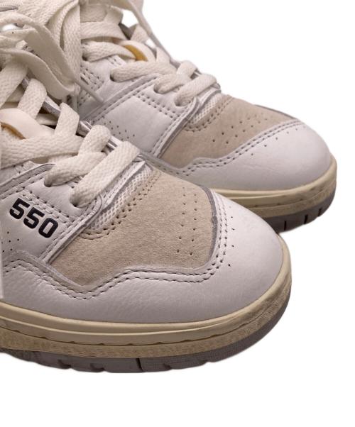 NEW BALANCE（ニューバランス）NEW BALANCE (ニューバランス) ローカットスニーカー ホワイト サイズ:23.5の古着・服飾アイテム