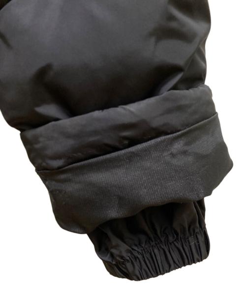 COACH（コーチ）COACH (コーチ) ターンロック レザー切替ダウンジャケット ブラック サイズ:Sの古着・服飾アイテム