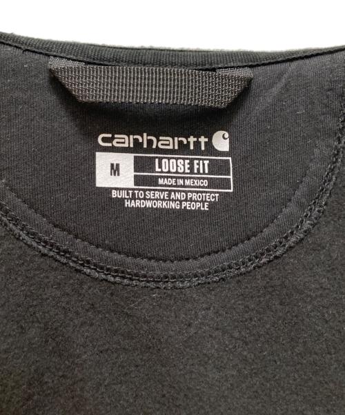 CarHartt（カーハート）CarHartt (カーハート) ミッドウェイト フルジップパーカー ブラック サイズ:Ｍの古着・服飾アイテム