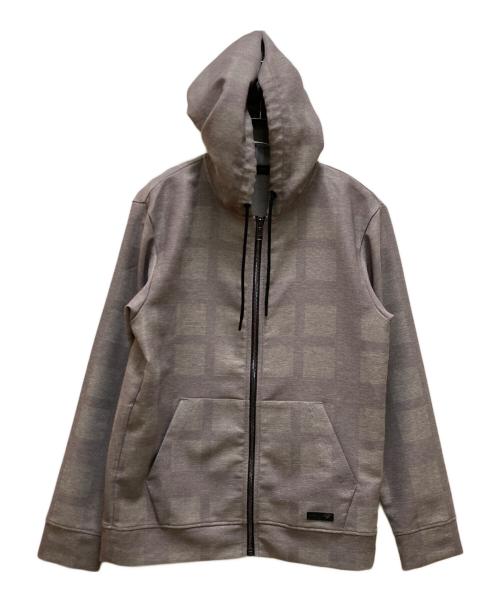 BLACK LABEL CRESTBRIDGE（ブラックレーベル クレストブリッジ）BLACK LABEL CRESTBRIDGE (ブラックレーベル クレストブリッジ) シャドーチェックカラミパーカー ベージュ サイズ:Ｍの古着・服飾アイテム