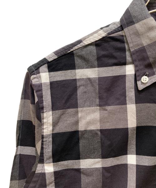 BLACK LABEL CRESTBRIDGE（ブラックレーベル クレストブリッジ）BLACK LABEL CRESTBRIDGE (ブラックレーベル クレストブリッジ) チェックシャツ ブラック サイズ:Ｍの古着・服飾アイテム