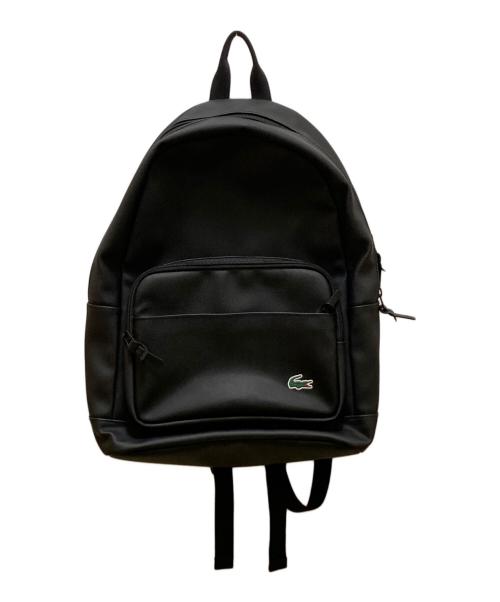 LACOSTE（ラコステ）LACOSTE (ラコステ) CONCEPT バックパック ブラックの古着・服飾アイテム