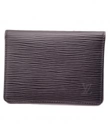LOUIS VUITTON（ルイ ヴィトン）の古着「ポルト2カルト ヴェルティカル」｜ブラック