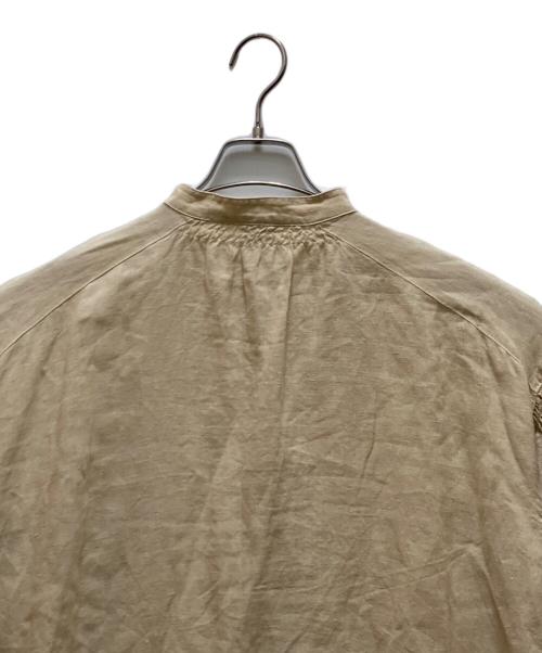 BASCO（バスコ）BASCO (バスコ) リネンシャツワンピース ベージュ サイズ:2の古着・服飾アイテム