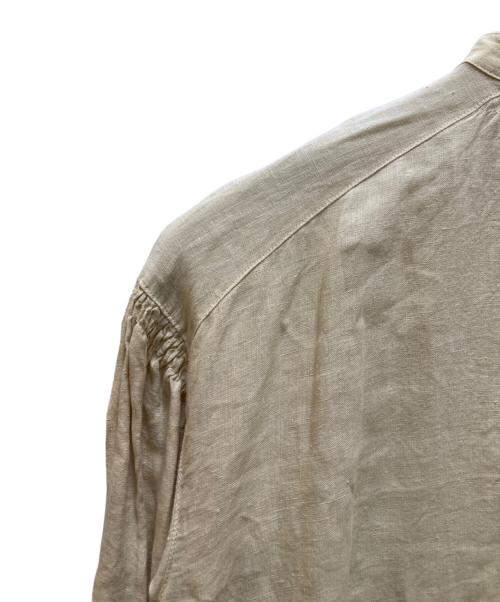 BASCO（バスコ）BASCO (バスコ) リネンシャツワンピース ベージュ サイズ:2の古着・服飾アイテム