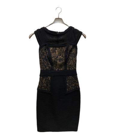 中古・古着通販】TADASHI SHOJI (タダシ ショージ) メッシュ切替レース