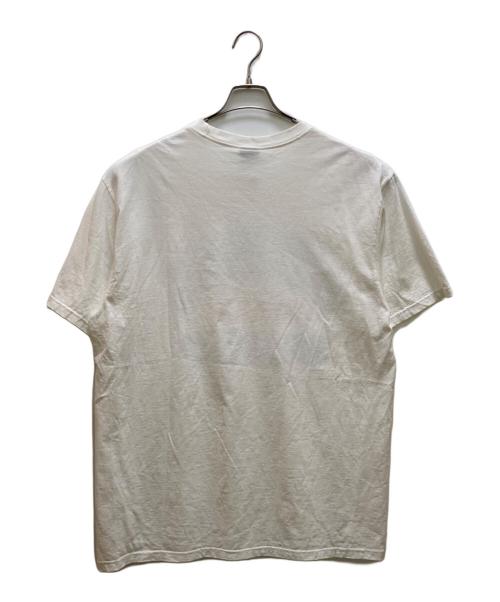 stussy（ステューシー）stussy (ステューシー) OUR LEGACY (アワーレガシー) Ol Collegiate Pig. Dyed Tee ホワイト サイズ:Lの古着・服飾アイテム