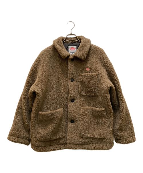 DANTON（ダントン）DANTON (ダントン) ライトボア 中綿カバーオール ブラウン サイズ:Mの古着・服飾アイテム